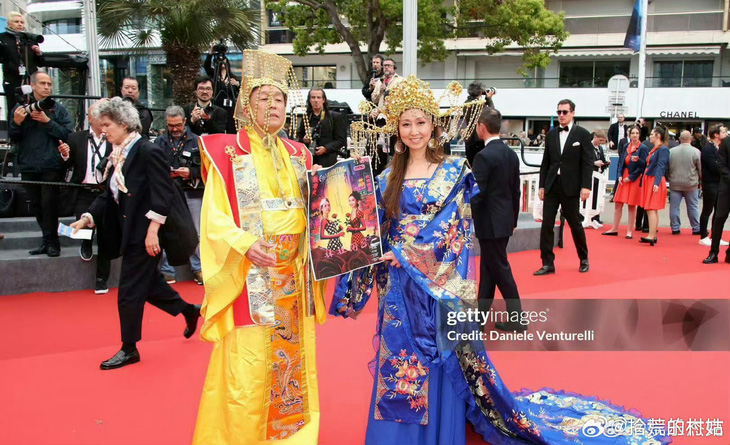 Từ khóa Cannes Ngọc hoàng trở thành từ khóa tìm kiếm hot, gây tranh cãi trên các trang mạng xứ Trung 