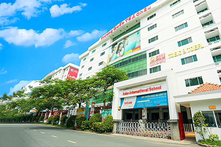 Trường tiểu học - THCS & THPT quốc tế Á Châu cơ sở tại quận Tân Bình, TP.HCM