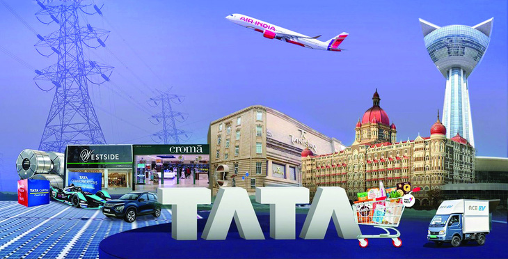 Tata là tập đoàn đa ngành lâu đời hàng đầu ở Ấn Độ. Ảnh: Timeline Daily