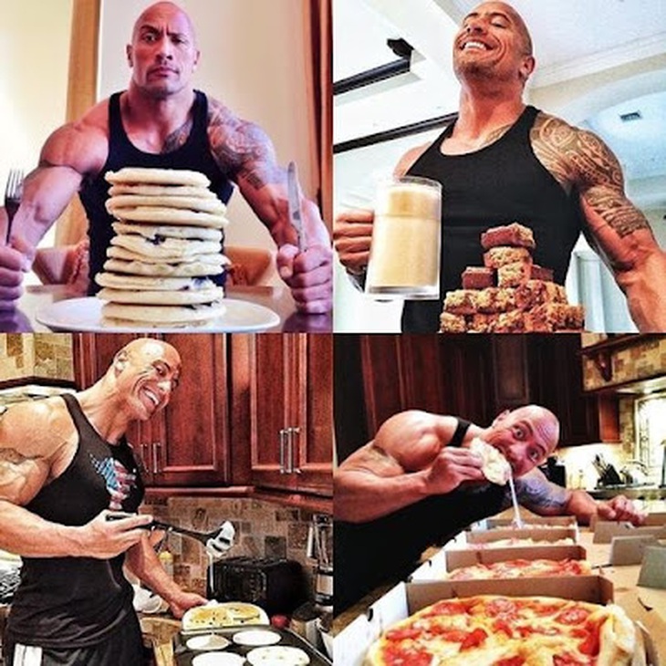 The Rock star's special diet - Photo: FBNV