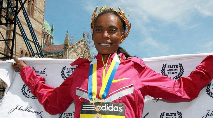 Rita Jeptoo bị truất ngôi vô địch Boston Marathon 2014 vì phát hiện dương tính với chất cấm.