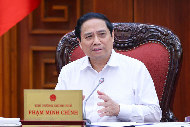 Thủ tướng Phạm Minh Chính phát biểu tại hội thảo - Ảnh: VGP