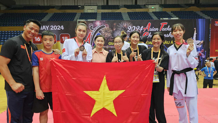 Không thể vượt qua võ sĩ Thái Lan, Kim Tuyền giành HCĐ taekwondo châu Á
