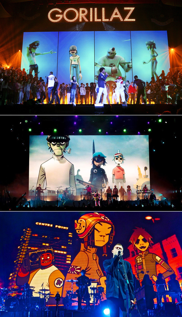 Gorillaz, ban nhạc ảo thành công với hoạt hình âm nhạc- Ảnh 4.