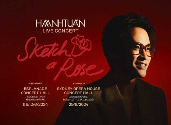 Lộ diện 'trùm cuối' trong dàn khách mời cùng Hà Anh Tuấn 'Sketch a rose' tại Singapore- Ảnh 1.