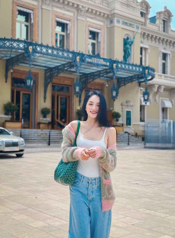 Hoa hậu Hương Giang đăng ảnh ở Monaco sau khi kể chuyện không thể tham dự Liên hoan phim Cannes năm nay - Ảnh: NVCC