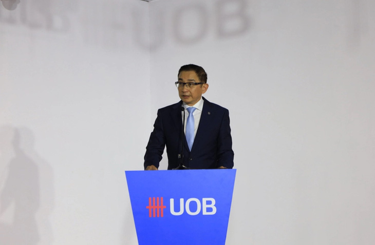 Ông Victor Ngo, tổng giám đốc Ngân hàng UOB Việt Nam, đơn vị tổ chức cuộc thi UOB Painting of the Year
