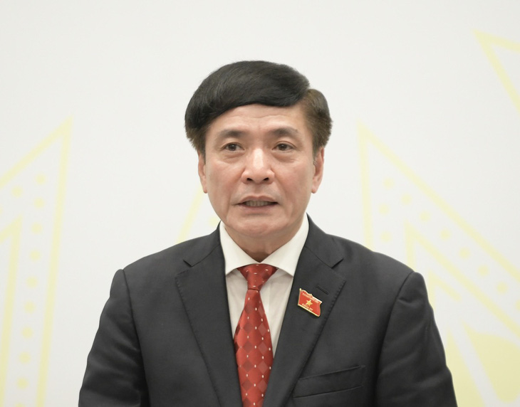 Tổng thư ký Quốc hội Bùi Văn Cường - Ảnh: GIA HÂN