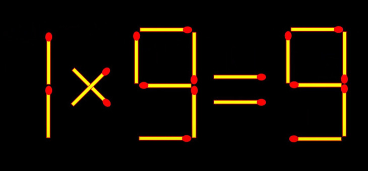 Thử tài IQ: Di chuyển một que diêm để 7x9=5 thành phép tính đúng- Ảnh 2.