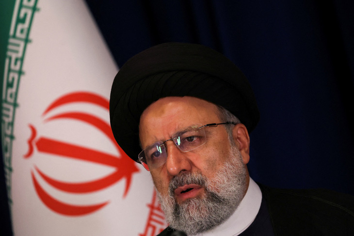 Tổng thống Iran Ebrahim Raisi - Ảnh: REUTERS