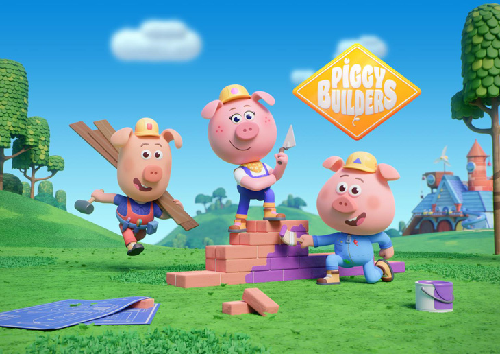 Bộ phim Piggy Builders, được hãng phim hoạt hình Xilam Animation sản xuất gồm 52 tập, dự kiến ra mắt năm 2025. Câu chuyện kể về ba chú heo có thể xây bất kỳ ngôi nhà mơ ước nào.