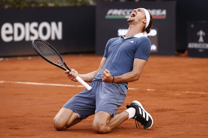  Zverev giành danh hiệu ATP Masters 1000 thứ 6 - Ảnh: REUTERS