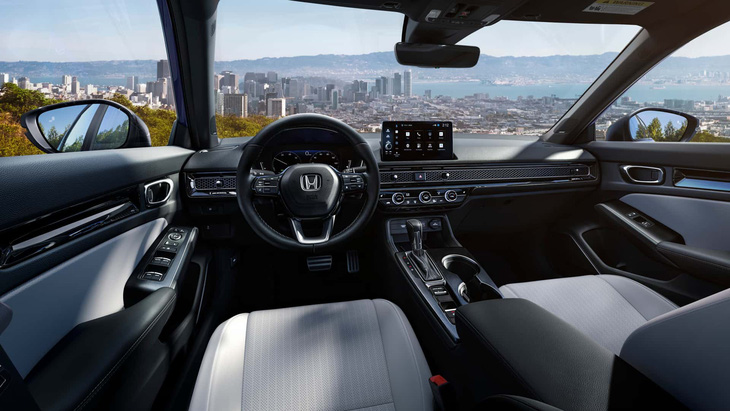 Honda Civic 2025 thêm bản hybrid mới: Lần đầu tiên có bản thường mạnh gần ngang Type R- Ảnh 5.
