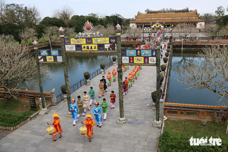 Từ ngày 7 đến 12-6, Thừa Thiên Huế sẽ trải qua một tuần lễ hội với hàng loạt chương trình biểu diễn văn hóa đặc sắc - Ảnh: NHẬT LINH