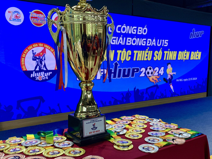 Giải bóng đá U15 các dân tộc thiểu số tỉnh Điện Biên hướng tới mục tiêu tổ chức thường niên để phát hiện và bồi dưỡng tài năng bóng đá trẻ cho tỉnh Điện Biên, khu vực Tây Bắc - Ảnh: HOÀNG TÙNG