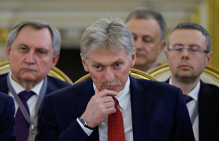 Phát ngôn viên Điện Kremlin Dmitry Peskov - Ảnh: REUTERS
