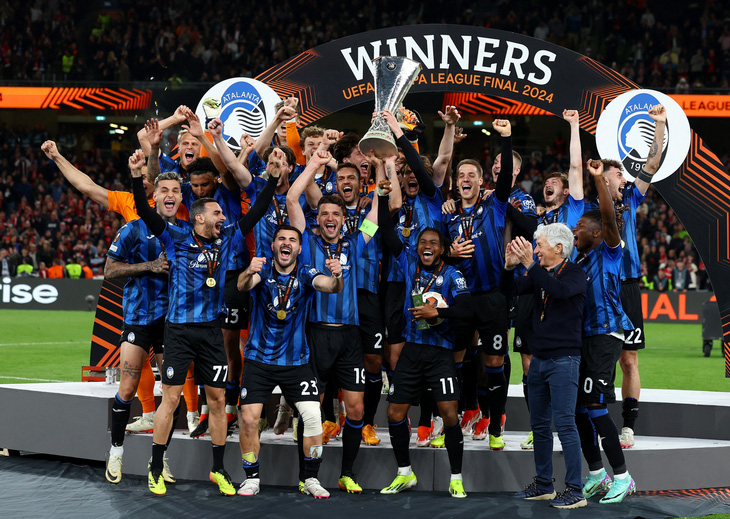 Atalanta giành chức vô địch Europa League 2023-2024 - Ảnh: REUTERS