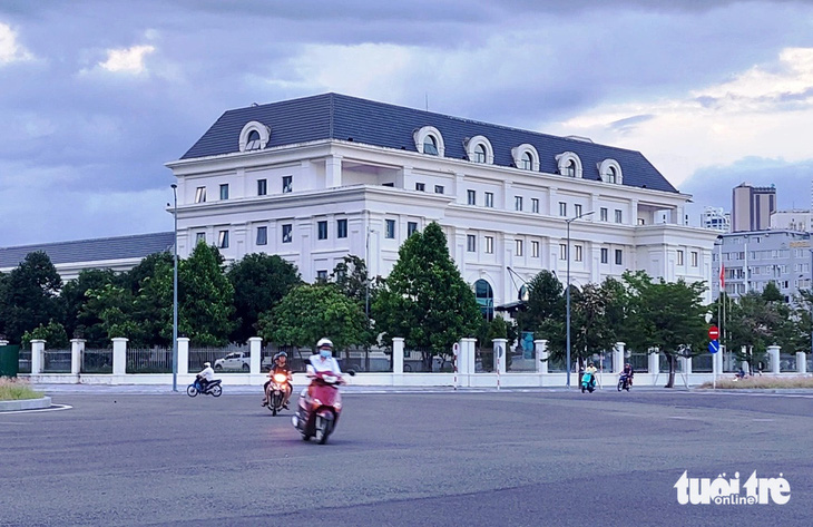 Kho bạc Nhà nước tỉnh Khánh Hòa đã được xây dựng tại khu sân bay Nha Trang - Ảnh: PHAN SÔNG NGÂN