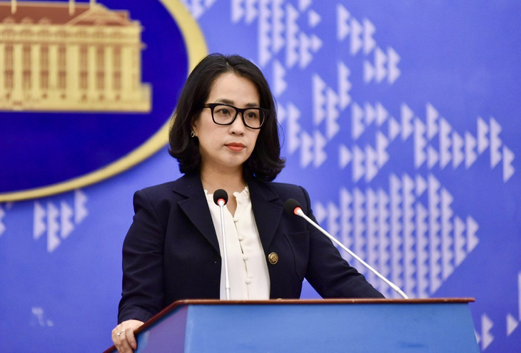 Người phát ngôn Bộ Ngoại giao Việt Nam Phạm Thu Hằng - Ảnh: Bộ Ngoại giao 