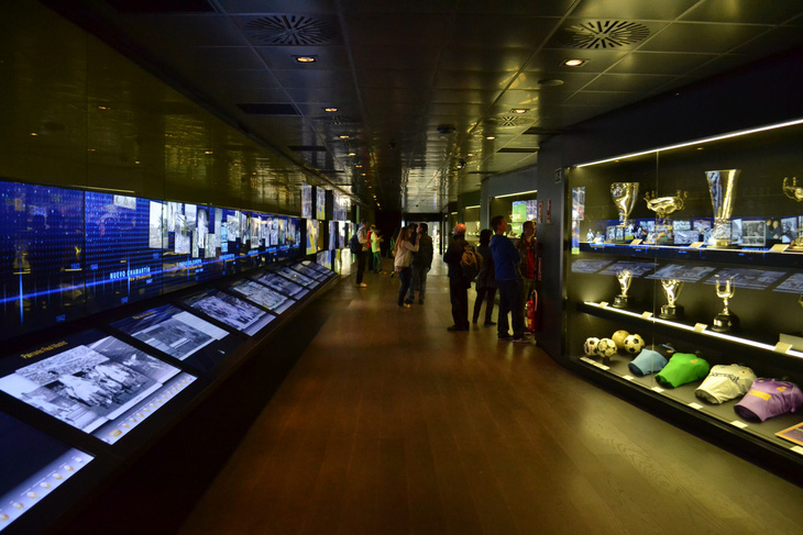 Phòng truyền thống của Real Madrid. Ảnh: Wikimedia