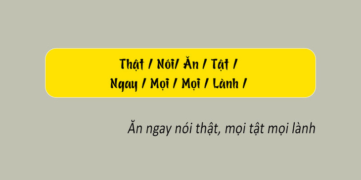 Thử tài tiếng Việt: Sắp xếp các từ sau thành câu có nghĩa (P103)- Ảnh 2.