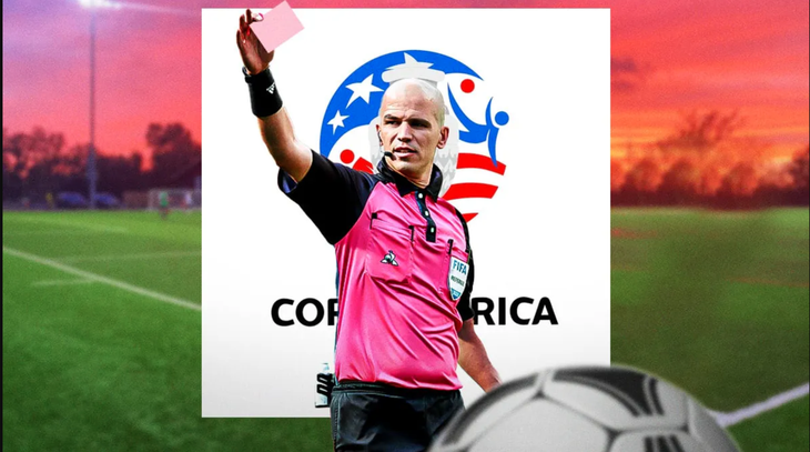 Thẻ hồng sẽ xuất hiện tại Copa America 2024