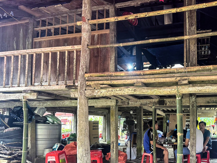 Nhà anh Ma Ngọc Tân, một trong 14 người thiệt mạng trong vụ cháy nhà trọ rạng sáng 24-5 - Ảnh: Nhân vật cung cấp