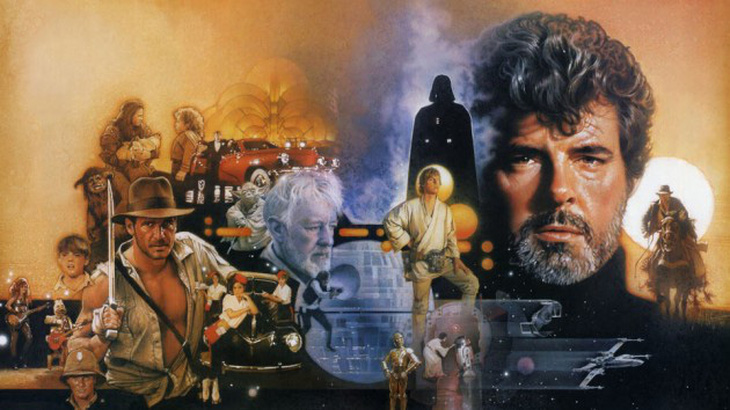 Sự nghiệp của George Lucas là hai tượng đài lớn của điện ảnh thế giới, Star War và Indiana Jones - Ảnh: The Geek