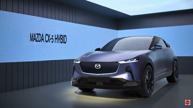 Dự đoán thiết kế Mazda CX-5 mới bằng bộ khung Arata Concept ra mắt hồi tháng 4 - Ảnh: Halo.oto