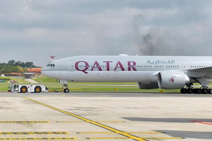 Máy bay của Qatar Airways gặp nhiễu động khi bay từ Doha đến Ireland - Ảnh minh họa