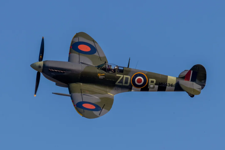 Một máy bay Spitfire tại Anh vào năm 2019 - Ảnh: GETTY IMAGES