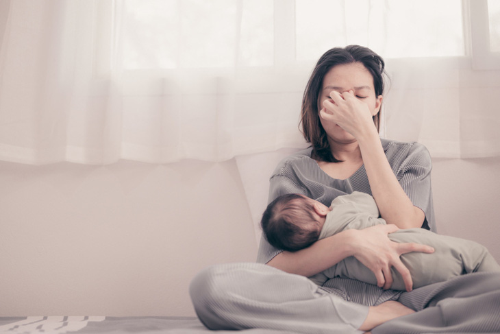 Trầm cảm sau sinh gây ra nhiều hệ lụy cho cả người mẹ, trẻ sơ sinh và gia đình - Ảnh minh họa của Getty