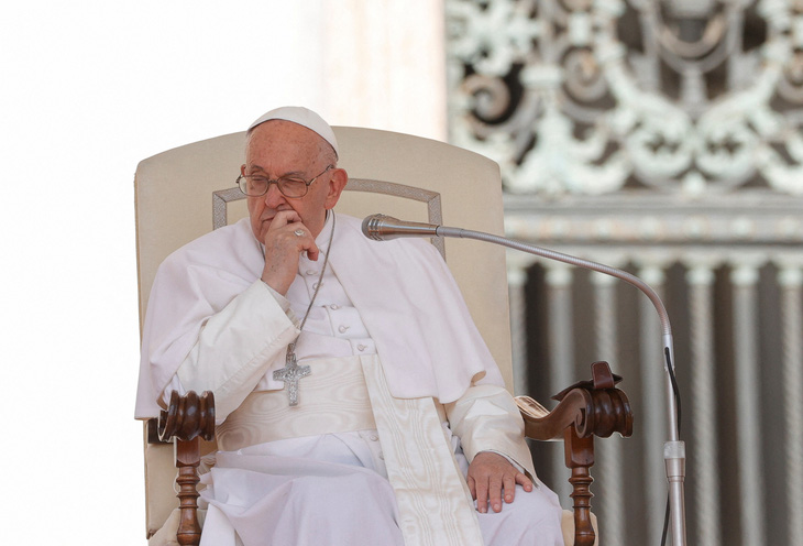 Người đứng đầu Giáo hội Công giáo, Giáo hoàng Francis - Ảnh: REUTERS