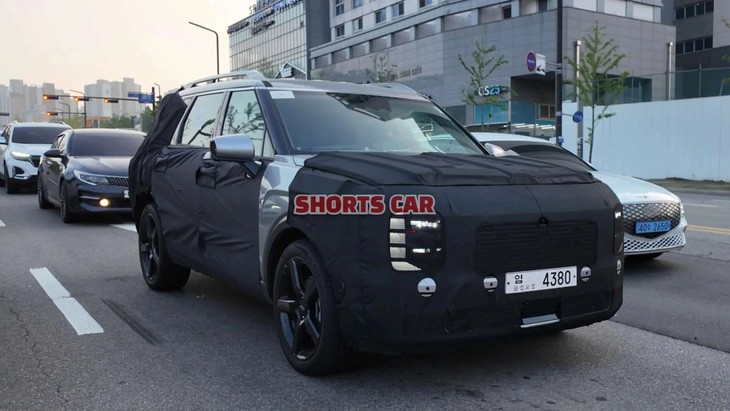 Hyundai Palisade 2025 dự kiến như Santa Fe 'phóng to', thêm tùy chọn động cơ hybrid- Ảnh 2.