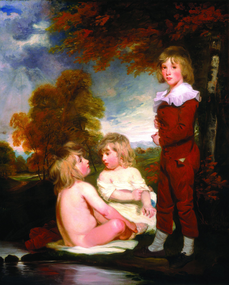 Lũ trẻ nhà Hoppner (The Hoppner Children). Tranh sơn dầu năm 1791 của John Hoppner.