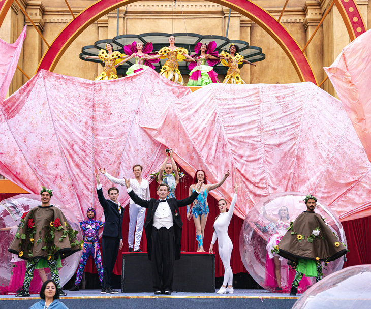 Đoàn xiếc Cirque Du Soleil từng hội tụ tại Sun World Ba Na Hills sẽ biểu diễn tại Da Nang Downtown - Ảnh: T.NGHĨA