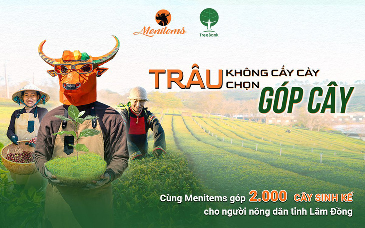 Menitems thực hiện chiến dịch CSR giúp đỡ người nông dân tỉnh Lâm Đồng thông qua dự án Trâu không cấy cày - Trâu chọn góp cây