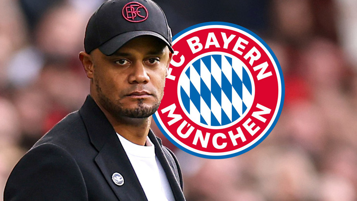 Bayern Munich chính thức ký hợp đồng 3 năm với HLV Vincent Kompany - Ảnh: GETTY