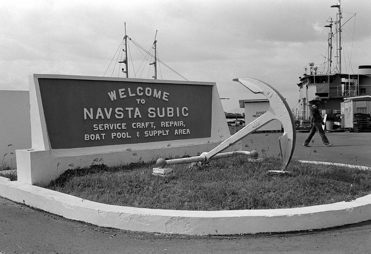 Căn cứ Subic. Ảnh chụp năm 1983. Ảnh: Wikipedia