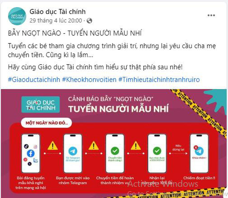 Cung cấp kiến thức tài chính cho người dân qua trang thông tin trên nền tảng mạng xã hội Facebook- Ảnh 1.