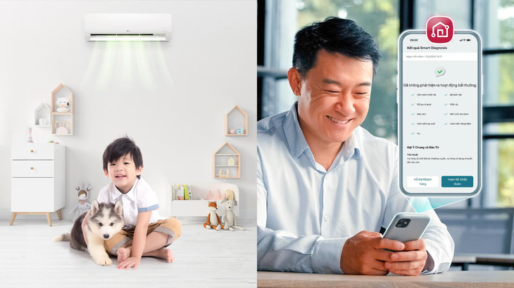 LG ThinQ giúp kiểm soát điều hòa thông minh, giảm tiêu hao tiền điện- Ảnh 2.