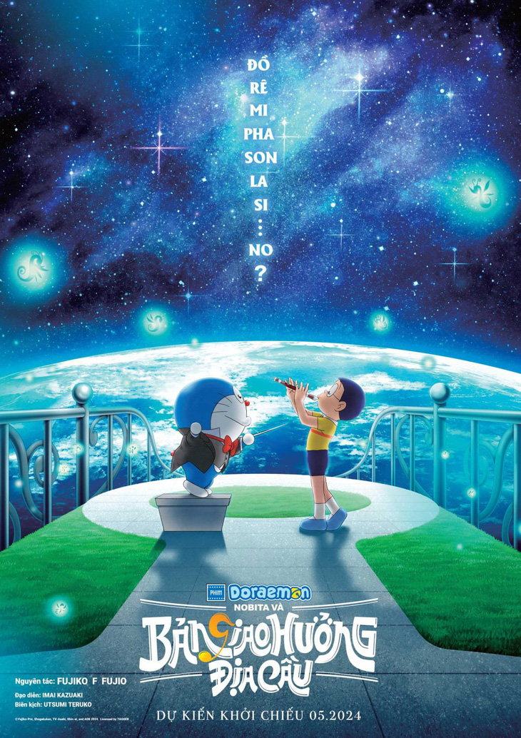 Phim Doraemon: Nobita và bản giao hưởng địa cầu là phần thứ 43 trong loạt phim điện ảnh Doraemon 2D