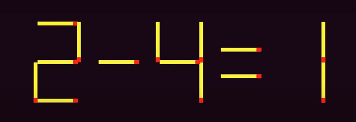 Thử tài IQ: Di chuyển hai que diêm để 5+4=6 thành phép tính đúng- Ảnh 3.