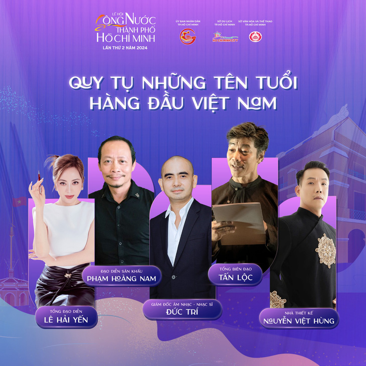 Những tên tuổi lớn cầm trịch show ca nhạc kịch bom tấn