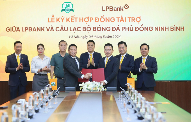 LPBank sẽ đồng hành cùng CLB Phù Đổng Ninh Bình với hợp đồng tài trợ 05 năm (2024 – 2029).