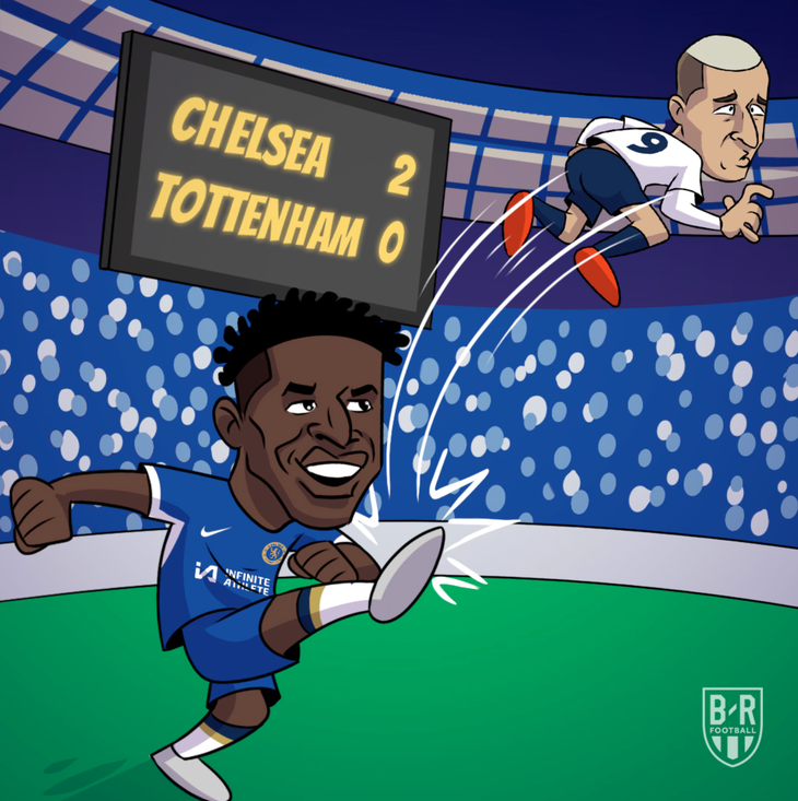 Chelsea trút giận vào Tottenham 
