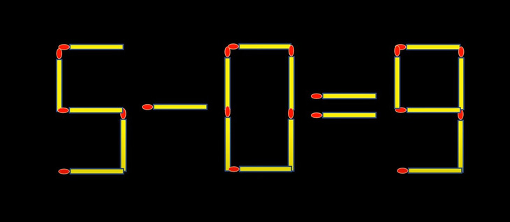 Thử tài IQ: Di chuyển một que diêm để 9x1=5/2 thành phép tính đúng- Ảnh 3.