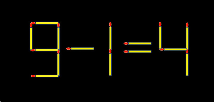 Thử tài IQ: Di chuyển một que diêm để 9x1=5/3 thành phép tính đúng- Ảnh 5.