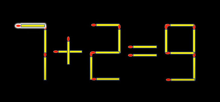 Thử tài IQ: Di chuyển một que diêm để 9x1=5/3 thành phép tính đúng- Ảnh 4.