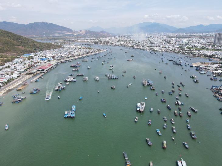 Hơn 800 tàu cá ở Khánh Hòa không đủ điều kiện khai thác thủy sản. Trong ảnh: tàu cá neo đậu ở khu vực cảng Hòn Rớ, TP Nha Trang - Ảnh: TRẦN HƯỚNG